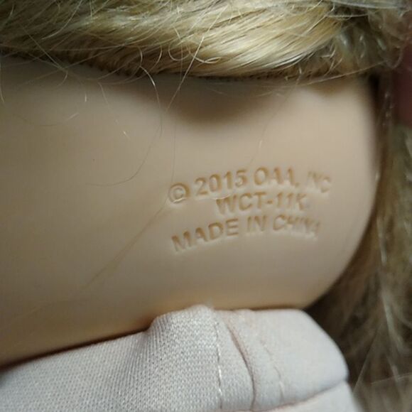 Vintage Cabbage Patch 2015 Long Blonde hair Doll Blue eyes Cottagecore - Picture 7 of 12